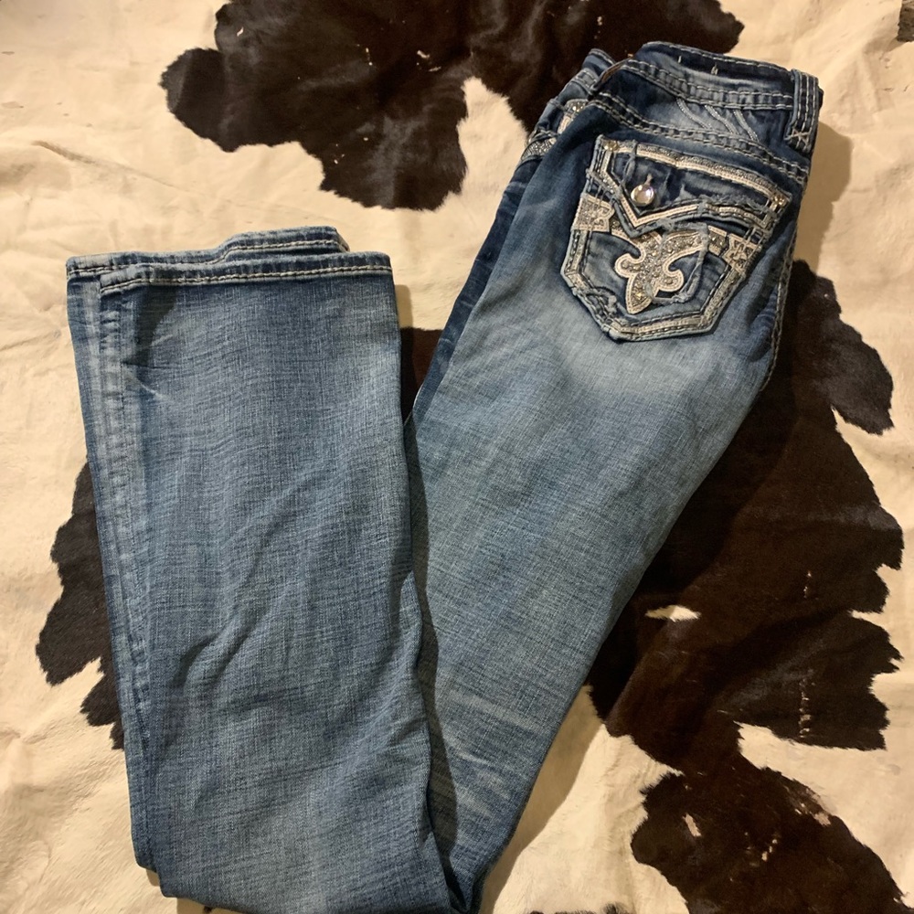Rock revival bootcut jeans